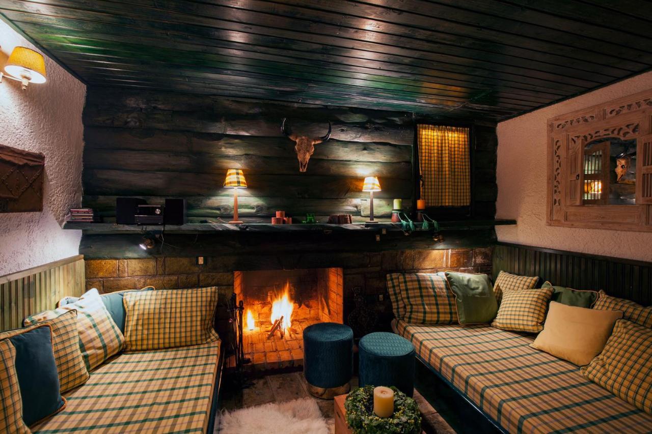 Dandy Villas Agoriani - Chalet Ivoni - Fireplace Eptalofos Exterior photo