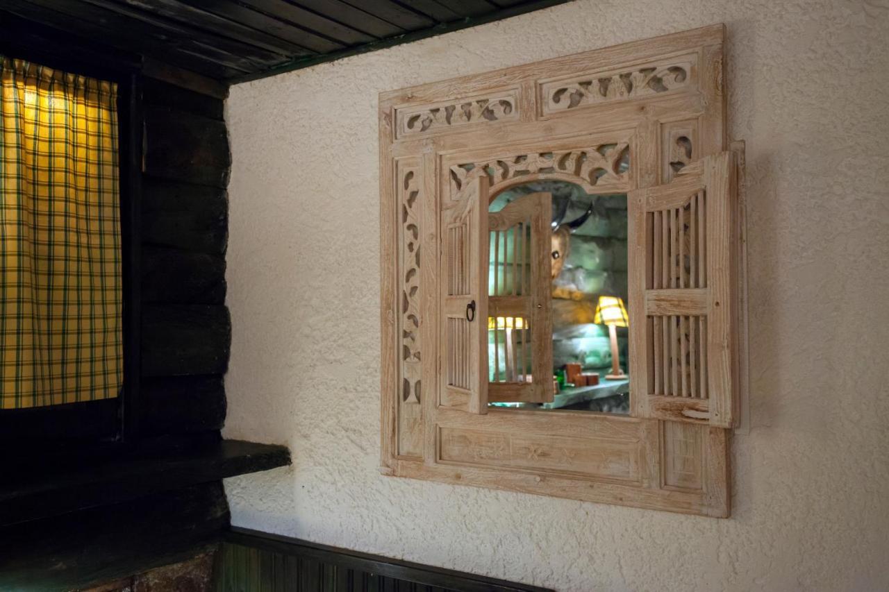 Dandy Villas Agoriani - Chalet Ivoni - Fireplace Eptalofos Exterior photo