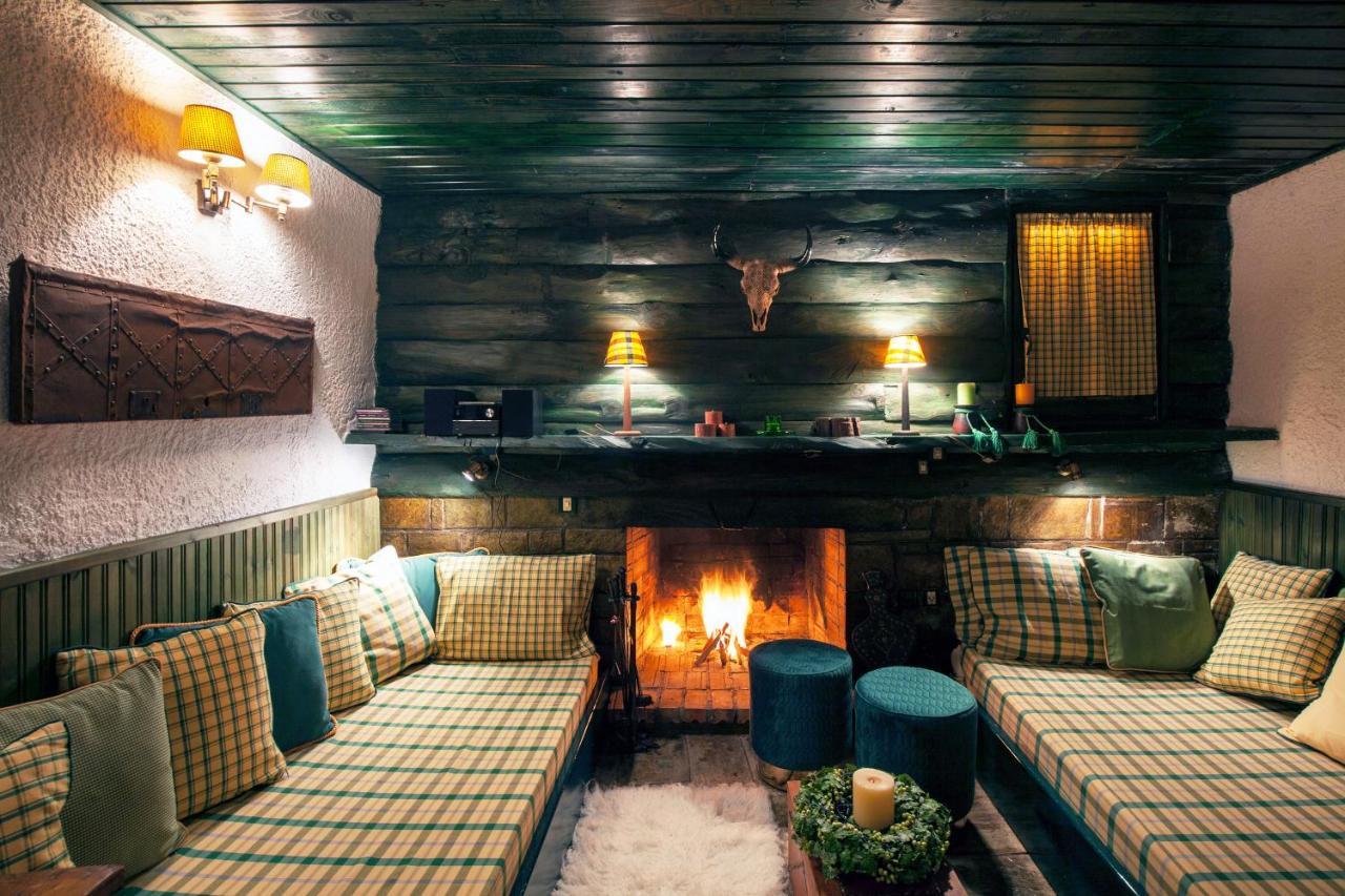 Dandy Villas Agoriani - Chalet Ivoni - Fireplace Eptalofos Exterior photo